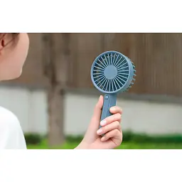 Портативний вентилятор XiaomiVH Portable Handheld Fan F03 Blue - мініатюра 7