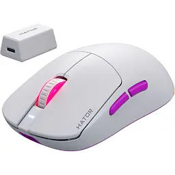 Bluetooth миша HATOR Quasar 3 ULTRA 8K HTM771 White UA - мініатюра 2