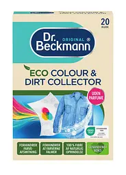 Екосерветки-пастки для кольору та бруду Dr. Beckmann Eco Colour & Dirt Collector 20 шт