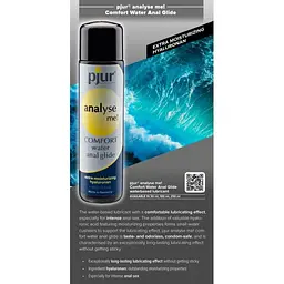 Лубрикант на водній основі Pjur Comfort Water Anal Glide 100 мл - мініатюра 2