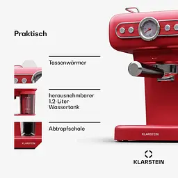 Кавоварка Klarstein Espressionata Evo 19 бар (10045423) - мініатюра 3