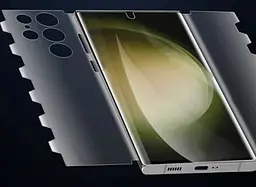 Захисна плівка DK Samsung Galaxy S22 Ultra 5G (S908) | HydroGel 360° Butterfly (clear) - мініатюра 5