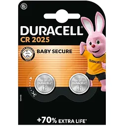 Батарейка Duracell CR 2025 / DL 2025 * 2 (5000394203907 / 5008922)