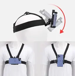Кріплення на груди та голову Ulanzi U-Select MP-2 [2995] [75566] - мініатюра 3
