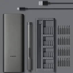 Викрутка Xiaomi MiJia Electric Screwdriver електричний набір 24 в 1 прецизійних викруток (MJDDLSD003QW) - мініатюра 9