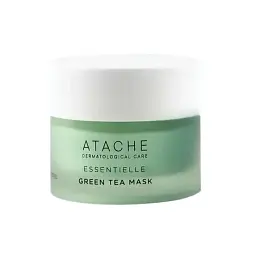 Відновлююча заспокійлива маска з екстрактом зеленого чаю atache green tea mask