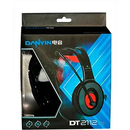 Ігрові навушники Somic Danyin DT-2112 Black/Red [119400] - мініатюра 6