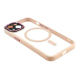 Чохол Creative TPU PC Metal Calais MagSafe Apple iPhone 15 Pink - мініатюра 3