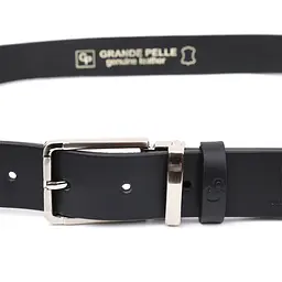 Шкіряний чоловічий ремінь GRANDE PELLE 3,4х120 см acs0026896 - мініатюра 3