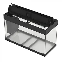 Акваріум Ferplast DUBAI 100 LED WHITE 101 x 41 x h 53 cm - мініатюра 7
