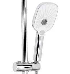 Душова система універсальна Qtap Gemini Chrome/White з виливом QTGEM111CRW45687 - мініатюра 3