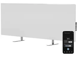 Обігрівач AENO Premium Eco Smart GH3S LED White (AGH0003S) - мініатюра 2
