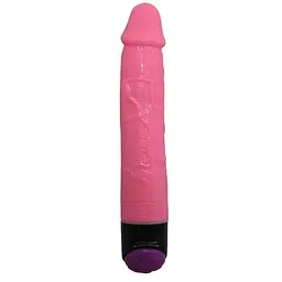 Вібратор Baile Colorful Pin Vibe, 23.3 см (рожевий)