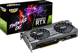Відеокарта INNO3D GEFORCE RTX 3070 TWIN X2 OC (N30702-08D6X-1710VA32L) - мініатюра 2