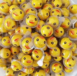Жувальні цукерки Halloween 3D Duck Gummy Candy with Jam - мініатюра 4