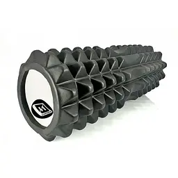 Масажний ролик Grid Roller v.1.2 EasyFit EF-2022-BK 33 см, Чорний