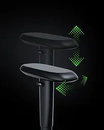Ігрове крісло Razer Iskur V2 X NewGen Black Green (RZ38-05310700-R3G1) - мініатюра 9