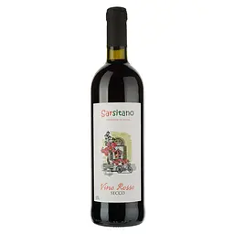 Вино Sarsitano Vino Rosso Secco, красное, сухое, 0,75 л