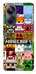 Чохол Demsky Minecraft collage для Realme 10 Pro+