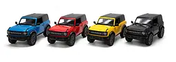Металевий інерційний джип Ford Bronco Hard Top 2022 5", відкриваються двері (В асортименті) - мініатюра 2