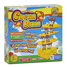 Настільна гра "Сирна вежа" 7265 Fun Game, в коробці (6945717432420)