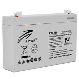 Акумуляторна батарея для ДБЖ Ritar 6 V / 8 А*ч (RT680G)