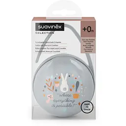 Футляр для пустушки Suavinex Wonderland блакитний (308734) - мініатюра 2