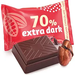 Шоколадні цукерки Cachet Minis Red Extra dark chocolate 70% 185 г - мініатюра 2