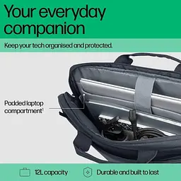 Сумка для ноутбука HP HP, Everyday, 16", поліестер, темно-сірий (A08JTAA) - мініатюра 10