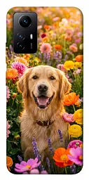 TPU чохол Demsky Flowery labrador для Xiaomi Redmi Note 12S