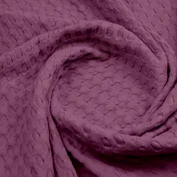 Плед-покривало Cosas Waffle Weave Ruby 160х230 см (Blanket_30Ruby_WaffleWeave_160x230) - мініатюра 4