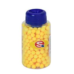 Кульки для дитячої зброї SQU-047Yellow пластик, 6 мм, 320 шт