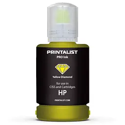 Чорнило PRINTALIST для HP 140г Yellow водорозчинне (PL-INK-HP-Y)