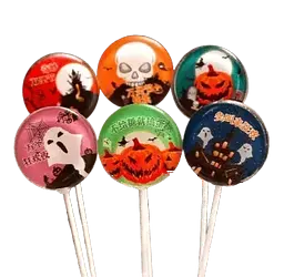 Льодяник на паличці Top of Candy Halloween без цукру 1 шт 20 г