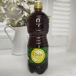 Конопляна олія холодного віджиму ПЕТ 1 л