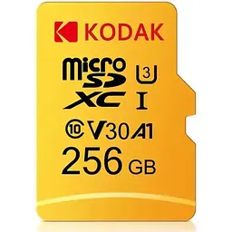 Картка пам'яті MicroSD Kodak (microSDXC) 256Gb + адаптер