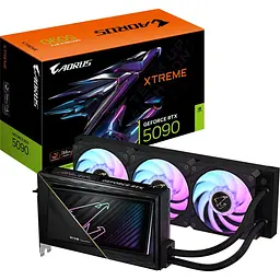 Відеокарта Aorus GeForce RTX 5090 XTREME WATERFORCE 32 GB [GV-N5090AorusX W-32GD] UA [127296] - мініатюра 1