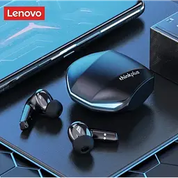 Бездротові спортивні вакуумні навушники Lenovo Thinkplus GM2 Pro TWS, Bluetooth у кейсі Чорні - мініатюра 6