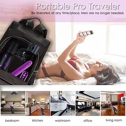 Секс-машина Hismith Pro Travel with Strong Suction APP - мініатюра 6