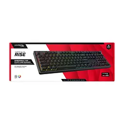 Клавіатура HyperX Alloy Rise PBT HX Red USB UA Black (7G7A3AA) - мініатюра 6