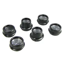 Бінокуляри NO.9892GJ з LED підсвічуванням (4 пари лінз d=20mm, 10х/15х/20х/25х) - мініатюра 3
