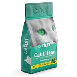 Наповнювач для туалету Catfun бентонітовий з ароматом марсельського мила 5 л (8683655071506)
