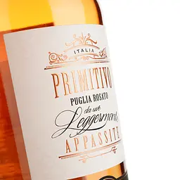 Вино Duca Di Saragnano Da Uve Leggermente Appassite Primitivo Rosato Puglia IGT рожеве напівсухе 075 л - мініатюра 3