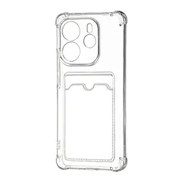 Чохол Clear Pocket Case Xiaomi Redmi Note 14 4G Global Прозорий