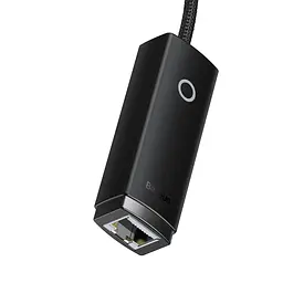 Перехідник адаптер Baseus Lite Series Ethernet Adapter Usb to RJ45 LAN Port (1000 Mbps) WKQX000101 - мініатюра 2