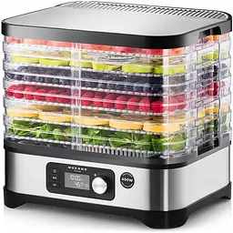 Сушарка для овочів фруктів ягід та снеків дегідратор Mozano PRO Food Dryer 450W