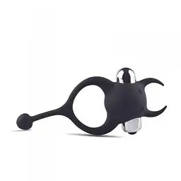 Ерекційне кільце Toyz4lovers Anello Fallico Vivie Devil, 13 см (чорний) - мініатюра 2