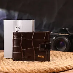 Чоловічий шкіряний гаманець Canpellini 11х8,3х1 см acs0025059 - мініатюра 8