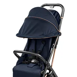 Коляска компактна Peg-Perego Selfie Blue Shine, синя (IP22000000RO51) - мініатюра 4