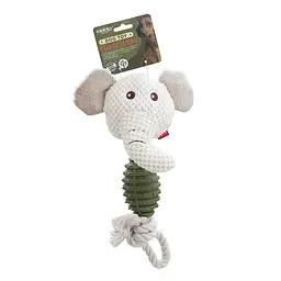 М'яка іграшка для собак Derby Elephant Shape TPR + Rope Dog Toy